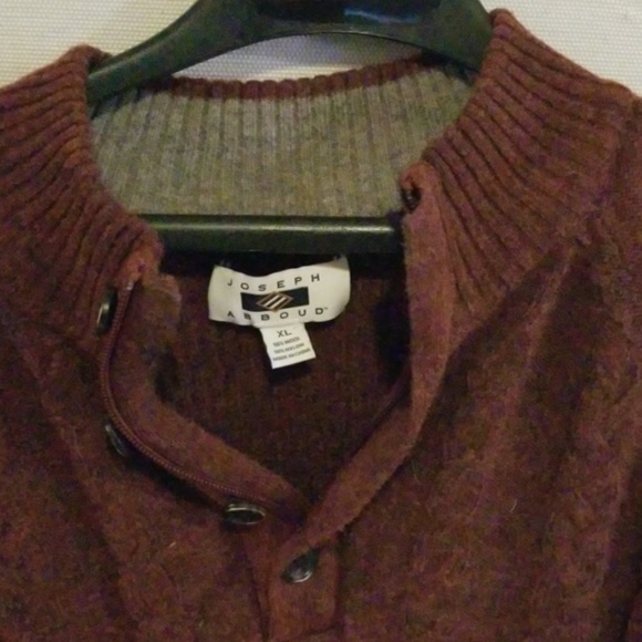 Joseph Abboud half zip sweater - Picture 3 of 3
